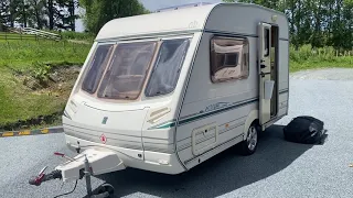 2001 Abbey Iona Vogue caravan 2 berth walk around