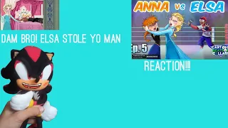 Anna VS Elsa - Cartoon Beatbox Collabs @verbalase  (Reaction)