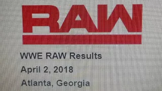 WWE RAW REVIEW 4-2-2018 | WWE WrestleMania 34 Go-Home Show Edition