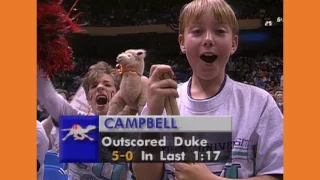 Campbell Men's Basketball - 1992 NCAA Tournament vs. Duke Highlights