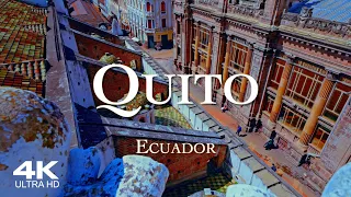 QUITO 2024 🇪🇨 Drone Aerial 4K | ECUADOR Pichincha Ultra HD Dron