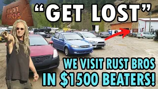 We took our JUNKERS to Rust Valley Restorers! $1500 Car Challenge S6E2 | Gears and Tech