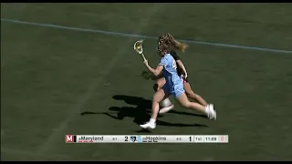 Maryland vs Hopkins Women's College Lacrosse 2022