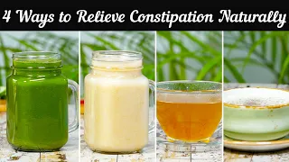 4 Ways to Relieve Constipation Naturally