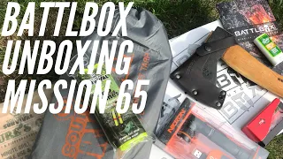 BattlBox Mission 65 UNBOXING: Condor Hatchet, Tarp for Shelter, Fishing Kit, and More