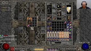 Project Diablo 2 Season 4 - Slamming Rathma Amulet + DClone Armor + 2x Eth Lacerator day55