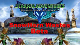 Star Fox Adventures: Dinosaur Planet - SnowHorn Wastes Beta (Footage Compilation)