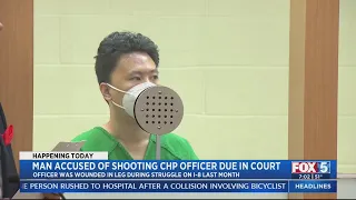 Man Accused Of Shooting CHP Officer Due In Court