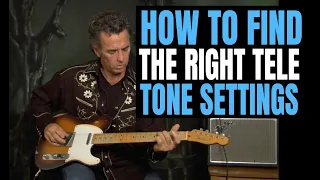 How To Find The Right Telecaster Tone Settings - Eclectic Electric Guitar Lesson