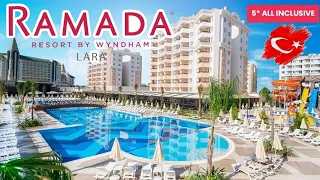 RAMADA RESORT LARA BY WYNDHAM 5 STAR LARA ANTALYA TURKEY WALKING TOUR LARA BEACH 🏨🛎️🇹🇷