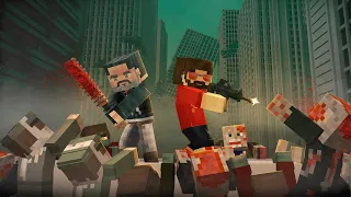 HOW TO TURN MINECRAFT INTO THE WORLD OF THE ZOMBIE APOCALYPSE?!