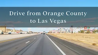 ASMR drive from Orange County, California to Las Vegas, Nevada