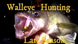Hunting Late Season Walleye - Michigan Ice Fishing