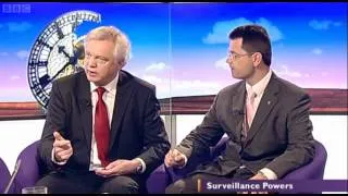 MP David Davis criticises the 'Snooper's Charter' on BBC Daily Politics