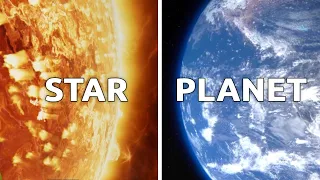 Difference between a star and a planet?