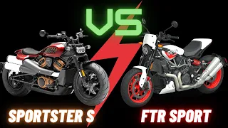 Harley-Davidson Sportster S Vs Indian FTR Sport - 2023's BEST Sporty Cruiser?