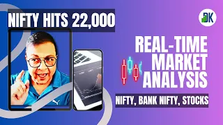Real-Time Technical Analysis: Nifty, Bank Nifty, and Stocks | D K Sinha