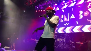 Burna Boy “JA ARA E” live at the Fillmore 9-15-19