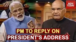 PM Modi To Reply On Motion Of Thanks On President’s Address