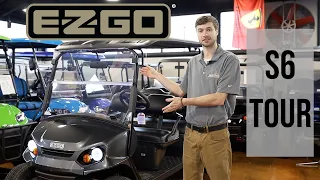 2023 EZGO S6 Walk-Around | Dean Team Golf Carts