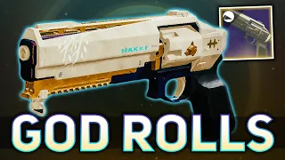 Crimil's Dagger GOD ROLLS (Yes, it's still obtainable, sort of..) | Destiny 2 Beyond Light