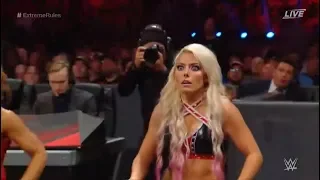 Alexa bliss vs Nia jax RAW women's championship  Extreme rules (full match)