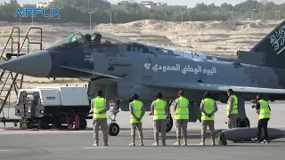 Royal Saudi Air Force Eurofighter Typhoon | Bahrain International Airshow 2022