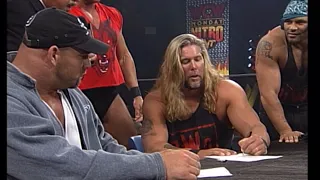 Goldberg & Kevin Nash Contract Signing WCW Nitro 30th November 1998