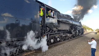 UP Big Boy 4014 at Harriman, WY - May 4, 2019