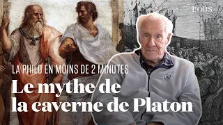 On explique le mythe de la caverne de Platon en moins de 2 minutes (avec Alain Badiou)