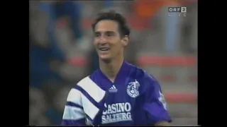 CL-1994/1995. AC Milan vs Casino Salzburg. Full Match (part 4 of 4).