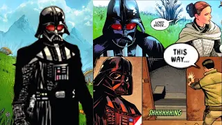 DARTH VADER FINDS A SECRET DOOR TO PADME'S GRAVE ON NABOO(CANON) - Star Wars Comics Explained