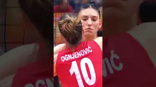 Incredible point Tijana Boskovic (Тијана Бошковић) _ Italy Vs Serbia _WC 2018 #shorts