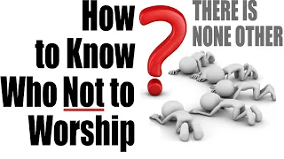 THERE IS NONE OTHER: How to Know Who Not to Worship? - (Idolatry issues) with Rabbi Michael Skobac