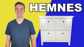 HEMNES Shoe Cabinet With 4 Compartments IKEA Tutorial