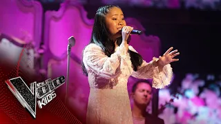 Justine Performs 'Listen' | The Final | The Voice Kids UK 2020