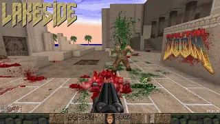 Brutal Doom: Lakeside - An Egyptian Themed Map | 4K/60