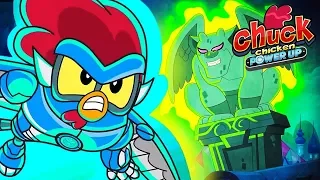 Chuck Chicken Power Up Special Edition 🚀 New episodes collection ⚡ Action Cartoon 🔥