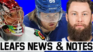 Toronto Maple Leafs News & Notes: Goalie Trades, Campbell Injury, Muzzin Skating, NHL Refs, & More!