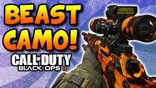 Black Ops 2 - "Beast Camo" - New "Beast" Personalization Pack (Call of Duty: Black Ops 2 Gameplay)