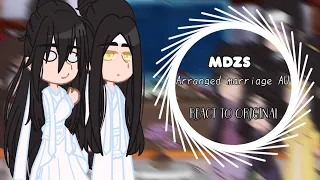 MDZS AU react to original || Arranged marriage AU || Original || GCRV || Read description 🔫