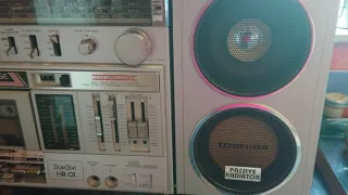 Toshiba RT-S953 boombox ghettoblaster bootsale find refoamed and restored