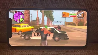 GTA: San Andreas on iPhone 11 (Late 2022)