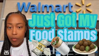 SHOP WITH TERESA AT WALMART| I JUST GOT MY FOOD STAMPS 🎉 | I SPENT TOO MUCH 🥴