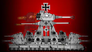 I'AM TIGER 44, strongest and indestructible! - cartoons about tanks