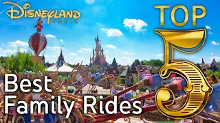 [4K] Top 5 Best Family Rides - Disneyland Paris