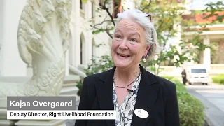 Interview with Kajsa Overgaard, Deputy Director of the Right Livelihood Foundation