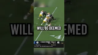 QB's Fake Slide Changed Football Forever!