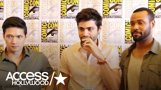 'Shadowhunters' At Comic-Con: Harry Shum Jr. & Matthew Daddario On Malec | Access Hollywood