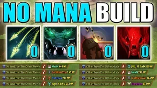 900 Right Click Damage [No Mana Build] Split Shot + Atrophy Aura | Dota 2 Ability Draft